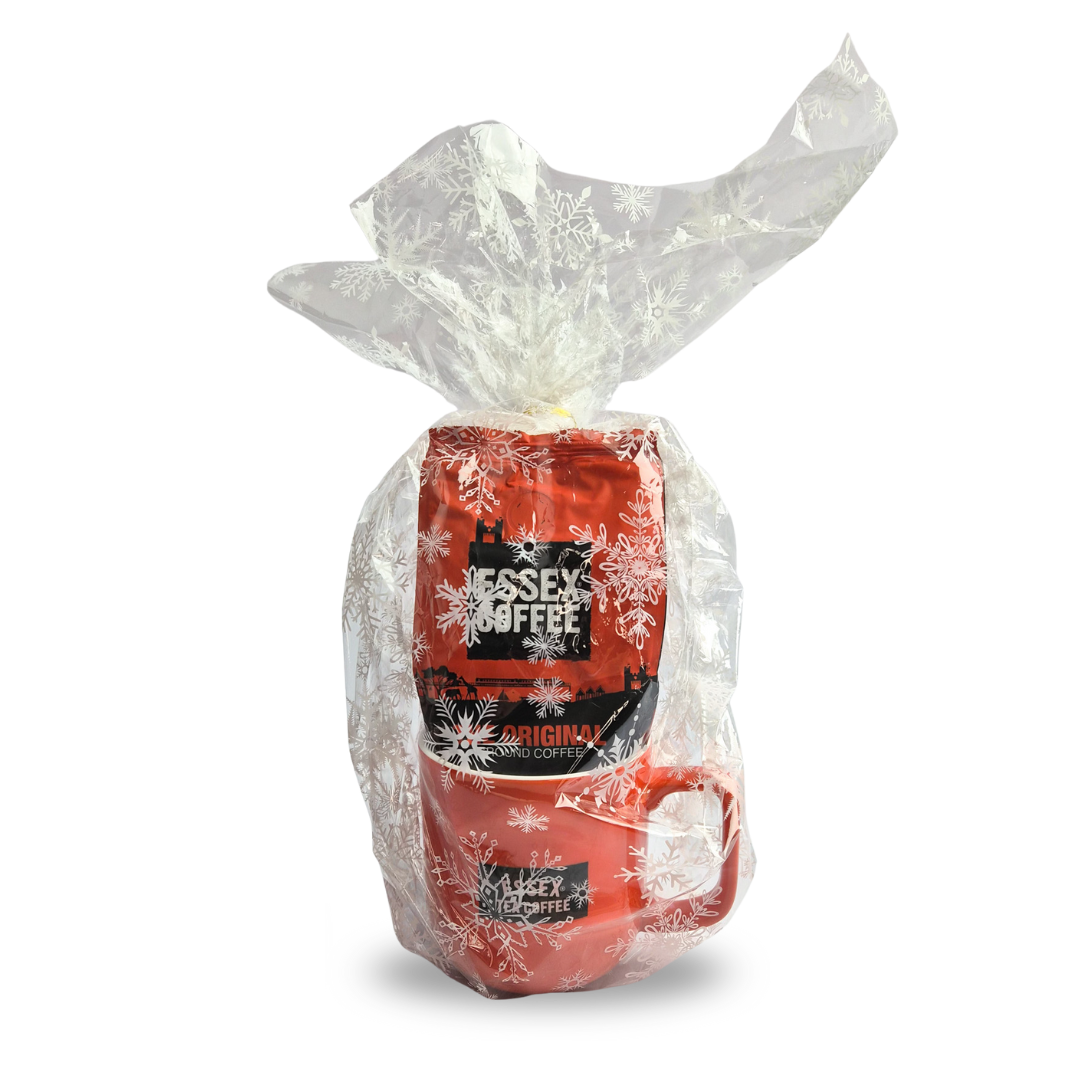 Mug & Original Ground Coffee - Christmas Wrapped Gift Set
