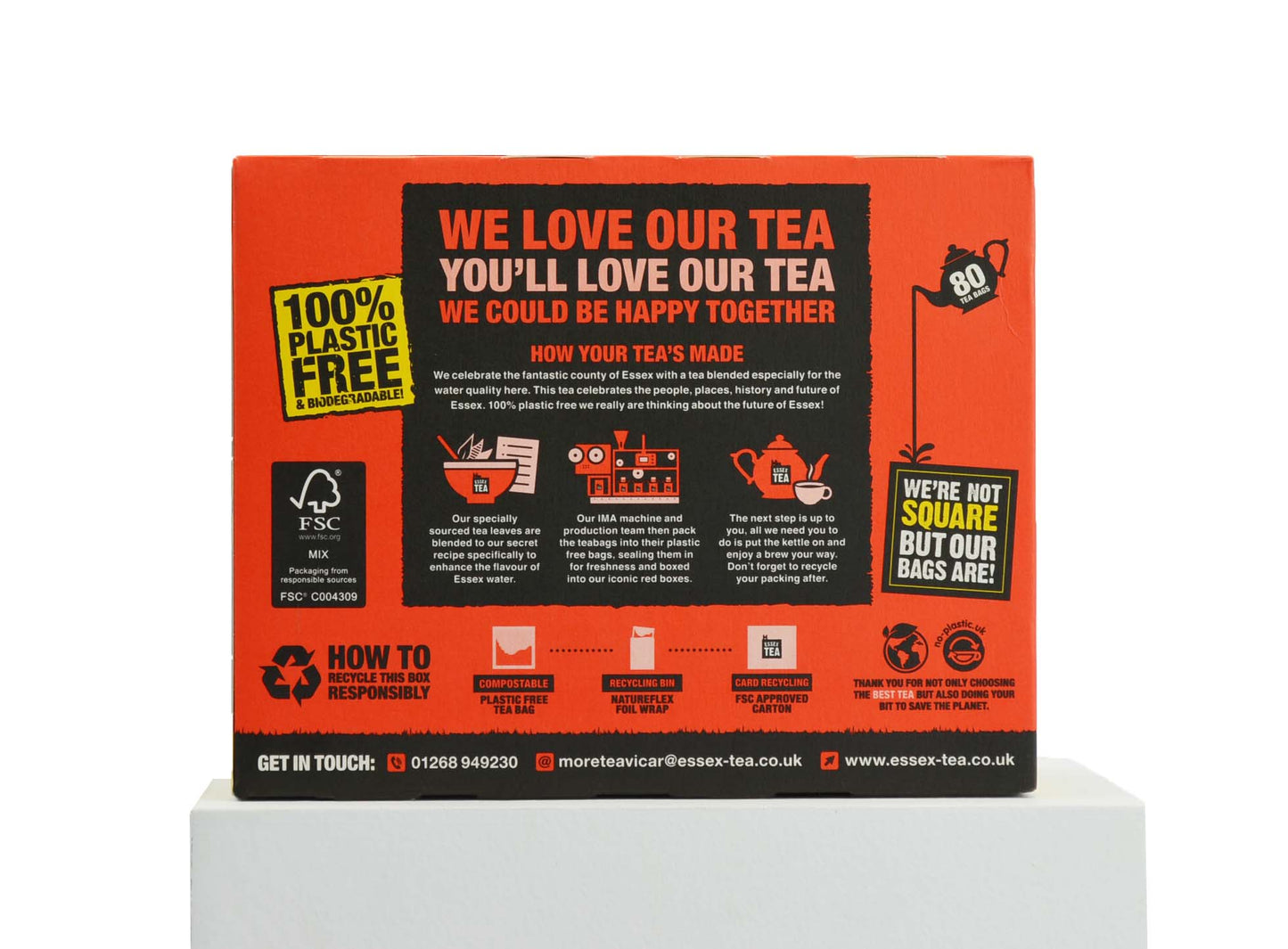 Essex Tea - Saxon Brew - 80 Teabags